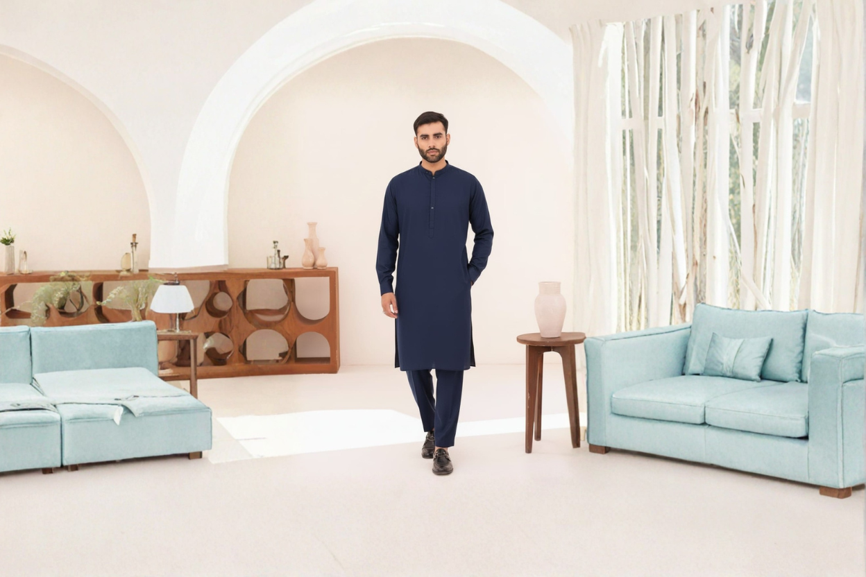 8 pond Mallai Boski (Navy Blue)